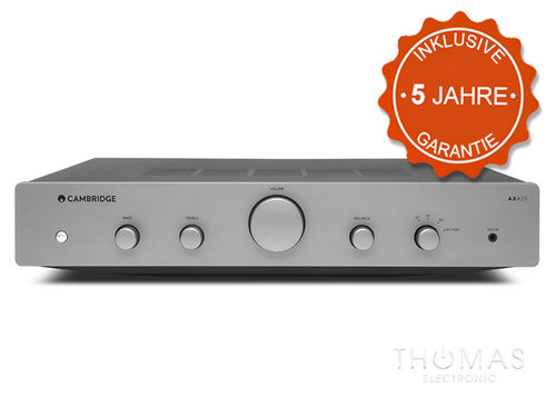 Cambridge Audio AXA25 lunar grey Edition -Stereo-Vollverstärker - 5 Jahre Garantie*