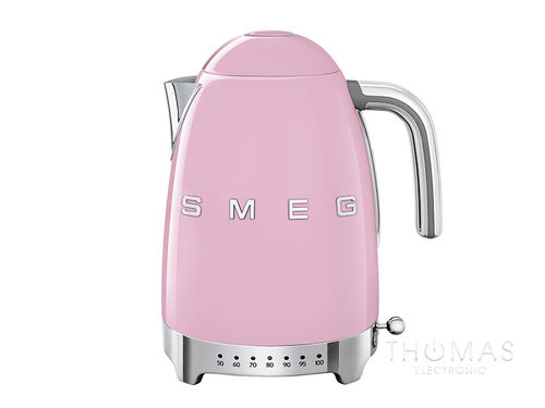 SMEG Wasserkocher mit variabler Temperatur KLF04PKEU in Cadillac Pink