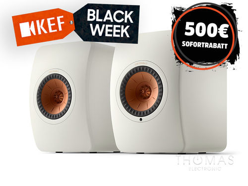 KEF LS50 Wireless II Mineral White (Paar / Set) - Black Friday Aktion - 500€ sparen*