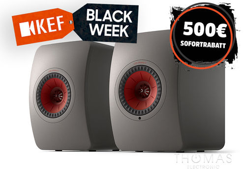 KEF LS50 Wireless II Titanium Grey (Paar / Set) - Black Friday Aktion - 500€ sparen*