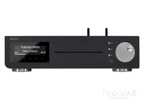 AVM INSPIRATION CS2.3  schwarz - CD-/USB-Receiver & HD Audiostreamer