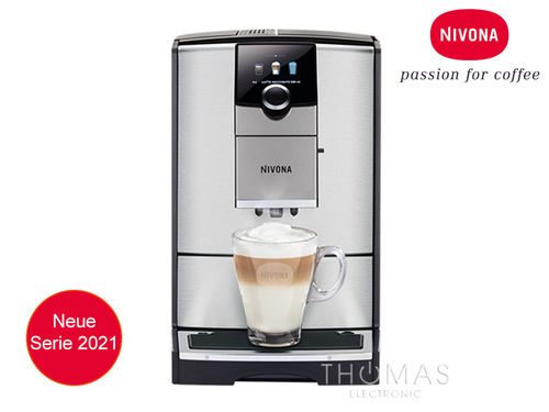 Nivona NICR 799 Kaffee-Vollautomat - Edelstahl Front