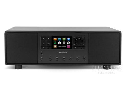 Sonoro Primus schwarz matt - Stereo Audiosystem - geprüfter Retourenrückläufer, Top Zustand