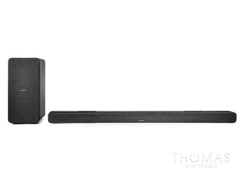 Denon DHT-S517 schwarz – 3.1.2 TV Soundbar mit Dolby Atmos