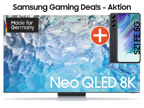 Samsung GQ75QN900B NEO QLED TV 2022 + Galaxy S21 FE 5G 256GB GRATIS