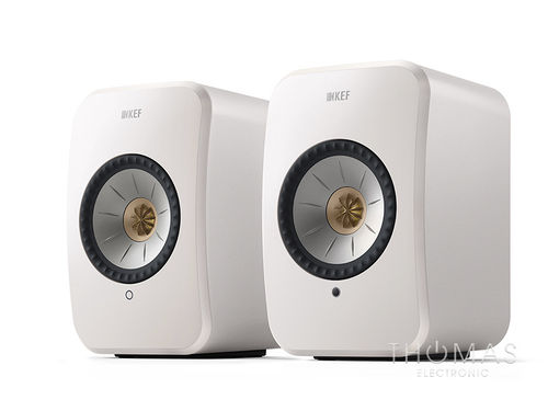 KEF LSX II Mineral White (Paar / Set) –  Aktiv-Lautsprecher &amp;amp; HD Audiostreamer