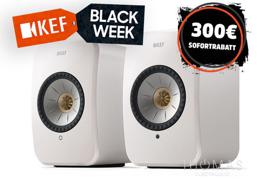 KEF LSX II Mineral White (Paar) - Black Friday Aktion - 300€ sparen*