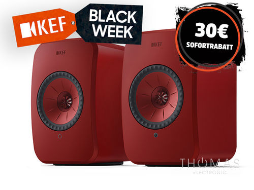 KEF LSX II Lava Red  (Paar) - Black Friday Aktion - 300€ sparen*