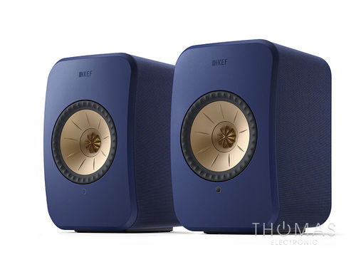 KEF LSX II Cobalt Blue (Paar / Set) – Aktiv-Lautsprecher & HD Audiostreamer