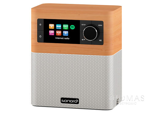 Sonoro STREAM ahorn / weiß - Modell 2022 - Audio-System mit Streaming