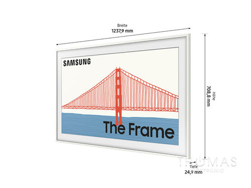 Samsung VG-SCFA55WT "FRAME 2021", Weiß, Rahmen 55" -  geprüfte Retoure/B-Ware, Top Zustand
