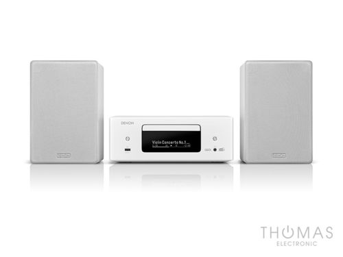 Denon CEOL N12DAB Weiß - Stereo-Komplettsystem - HD Audiostreamer
