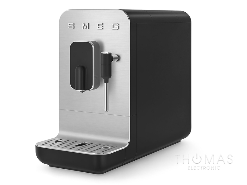 SMEG Kaffee-Vollautomat BCC12BLMEU Matt Schwarz - Espressomaschine